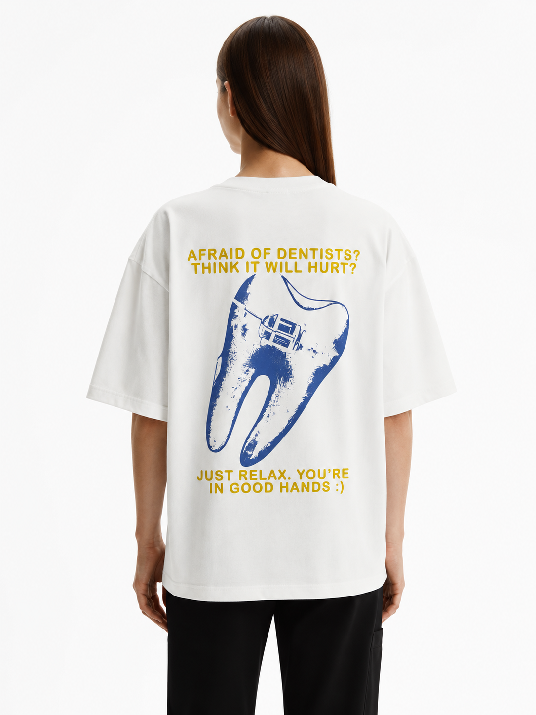 T-shirt Classic White Oversized.