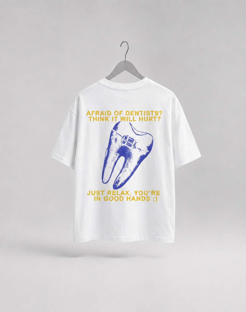 T-shirt Classic White Oversized.