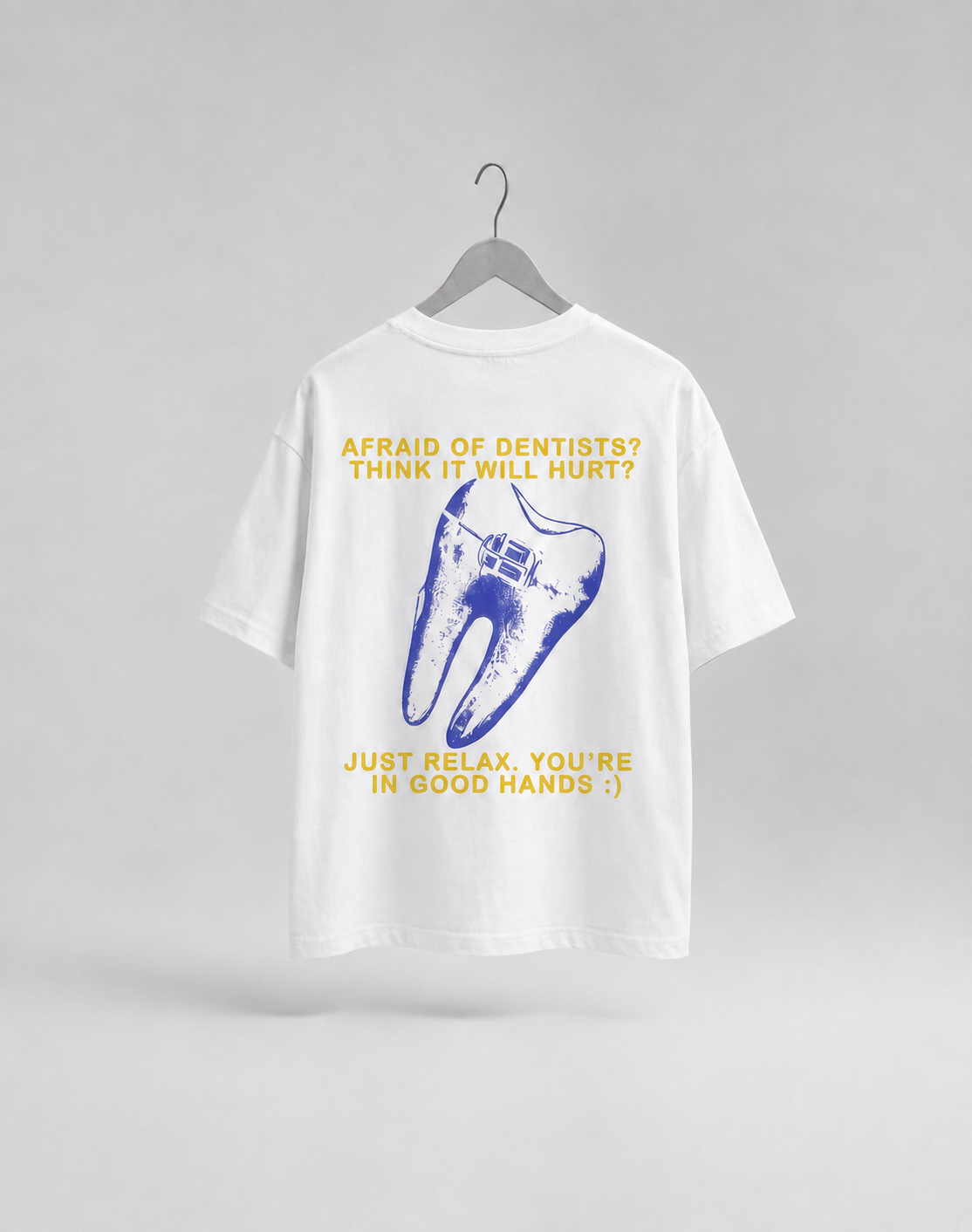 T-shirt Classic White Oversized.