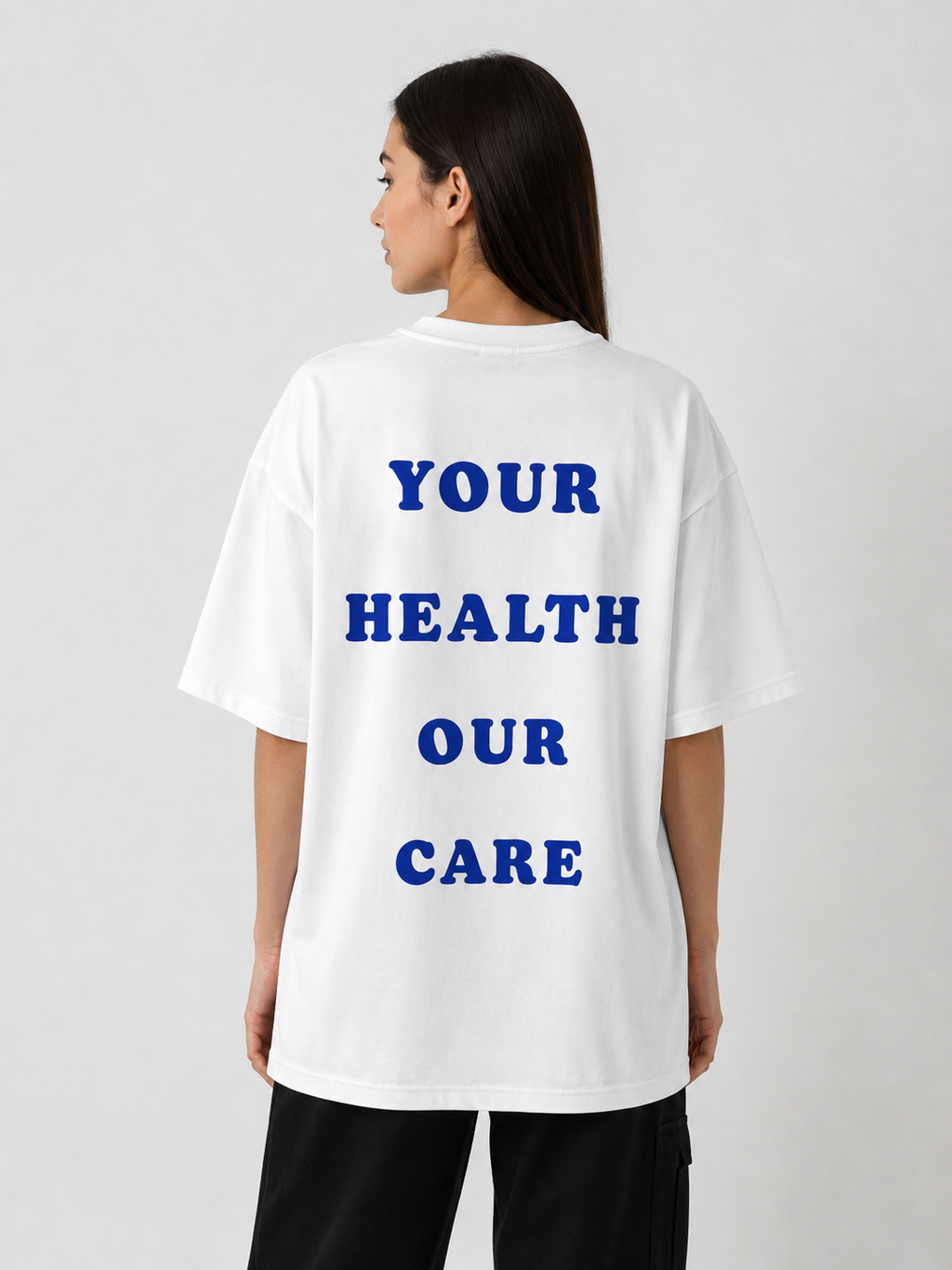 T-shirt Classic White Oversized.
