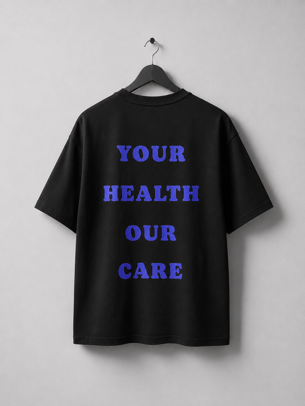 T-shirt Classic Black Oversized.