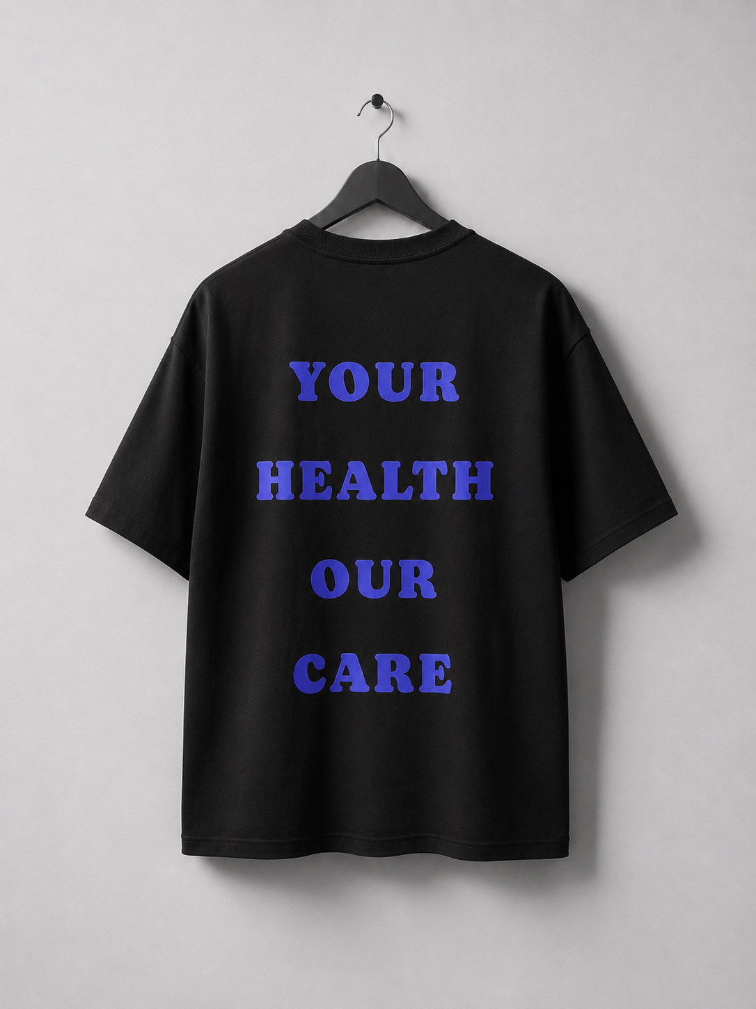 T-shirt Classic Black Oversized.