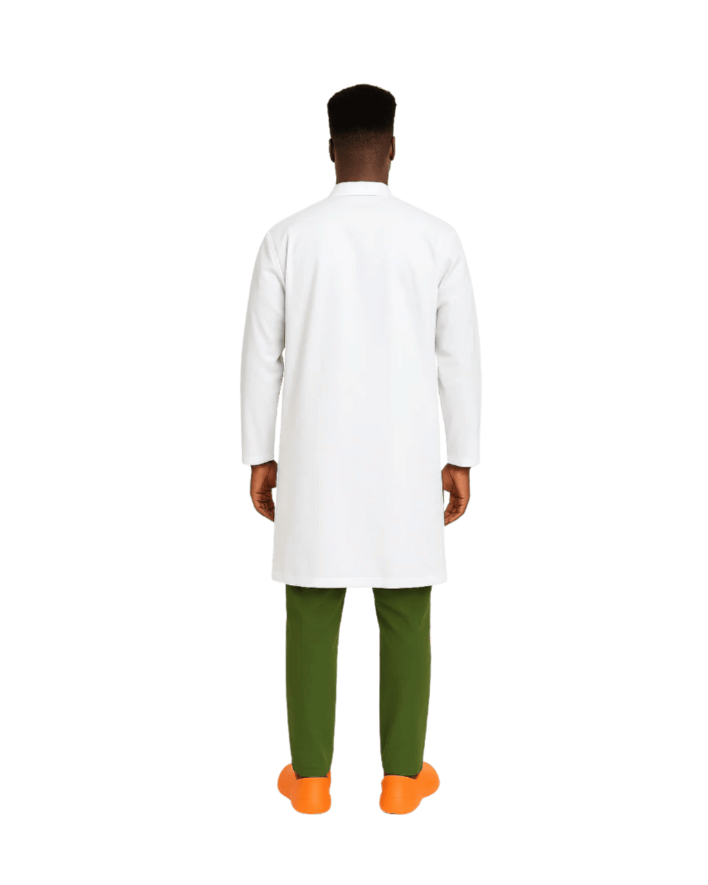 UltraSOFT blouse homme uniforme infirmier dos view medical scrubs comfortable Maroc