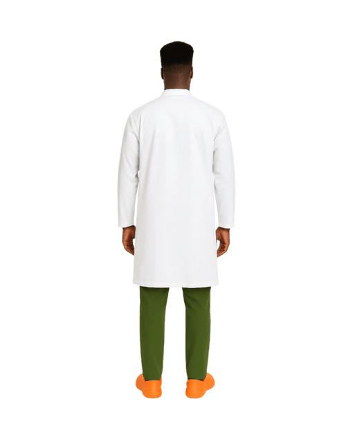 UltraSOFT blouse homme uniforme infirmier dos view medical scrubs comfortable Maroc